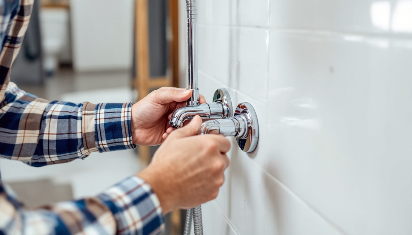 Installation robinetterie douche : étapes simples pour réussir