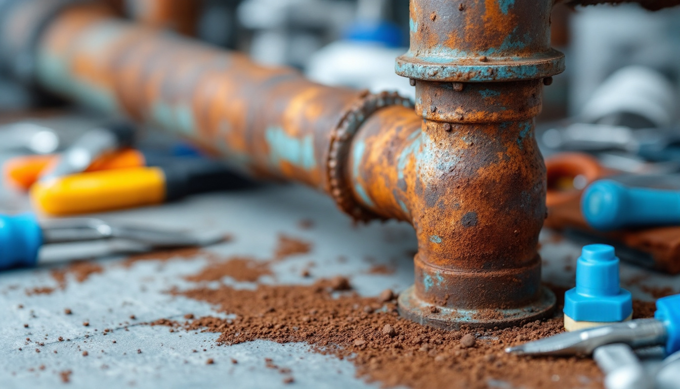 Canalisation rouillée : causes, conséquences et solutions efficaces