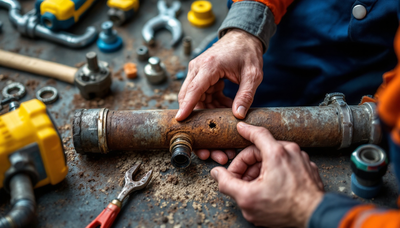 Canalisation rouillée : causes, conséquences et solutions efficaces