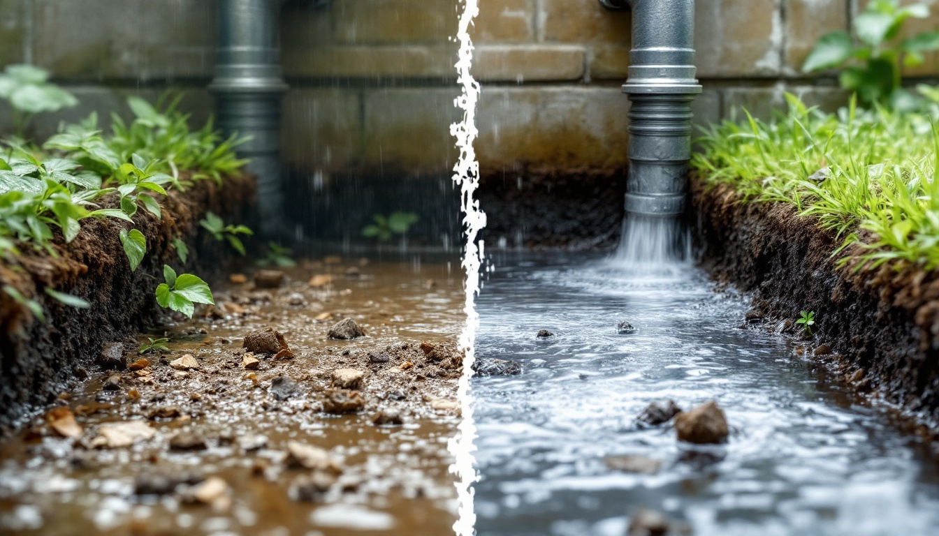 Débouchage canalisation eau pluviale : solutions efficaces à découvrir