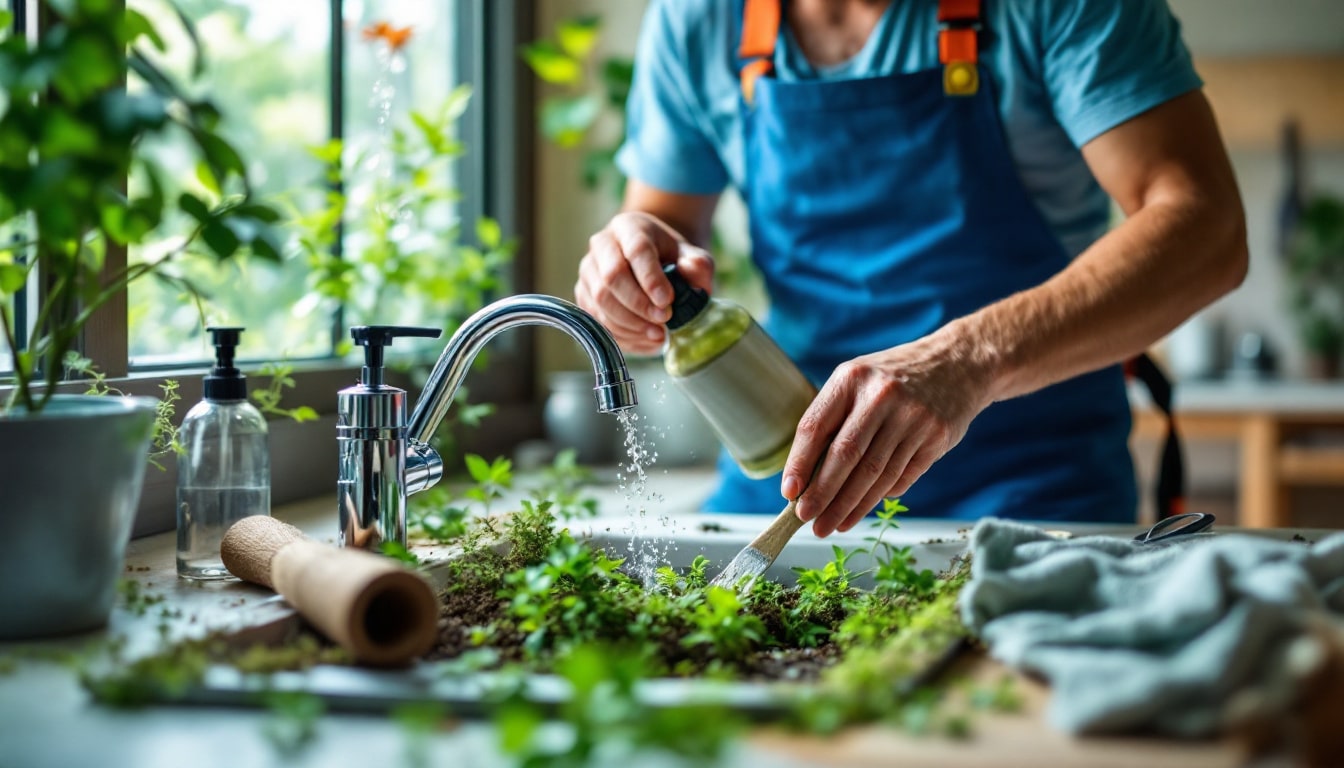 Debouchage canalisation naturelle : astuces écologiques et efficaces