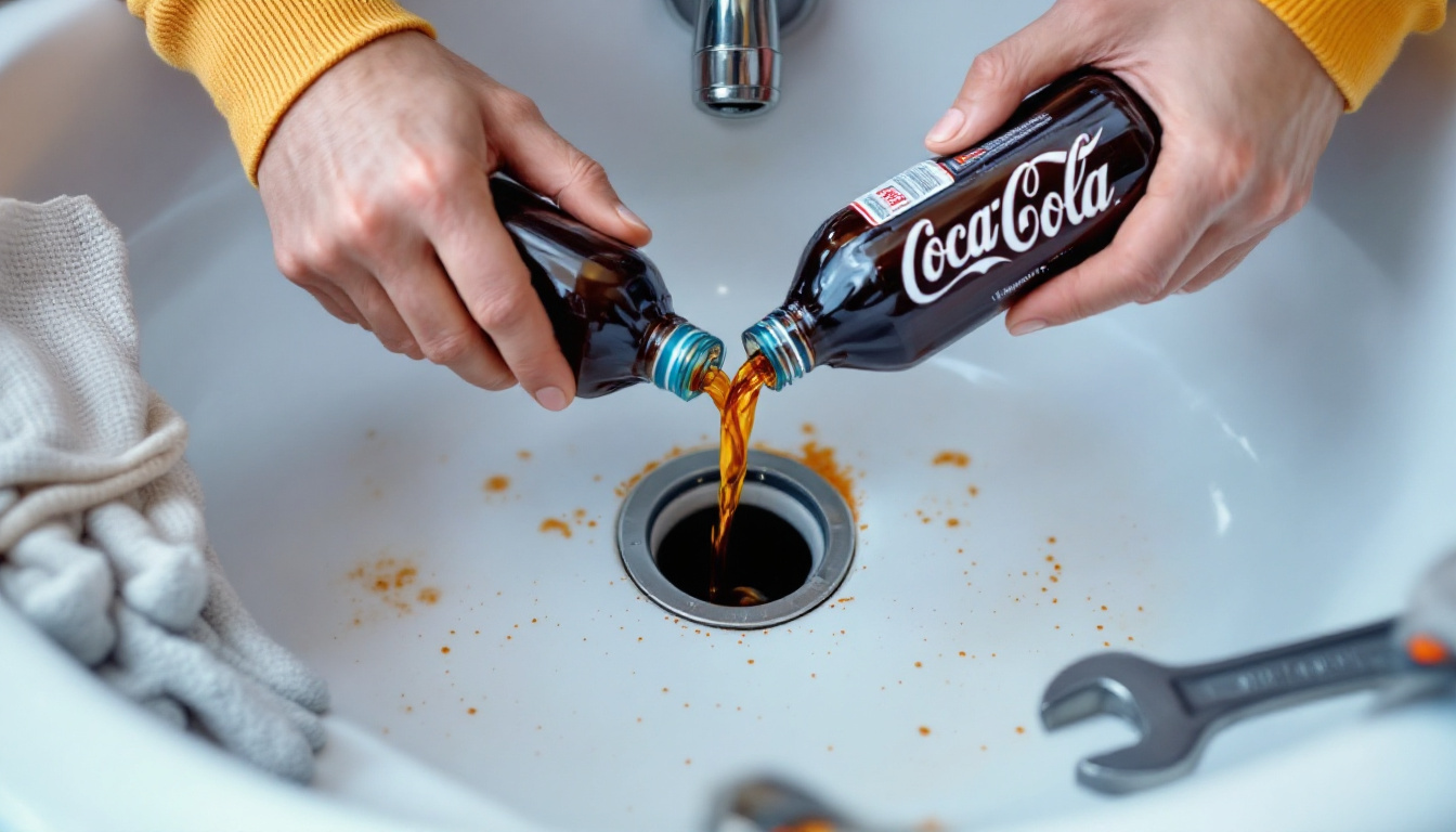 Déboucher baignoire coca : astuces et solutions efficaces à découvrir