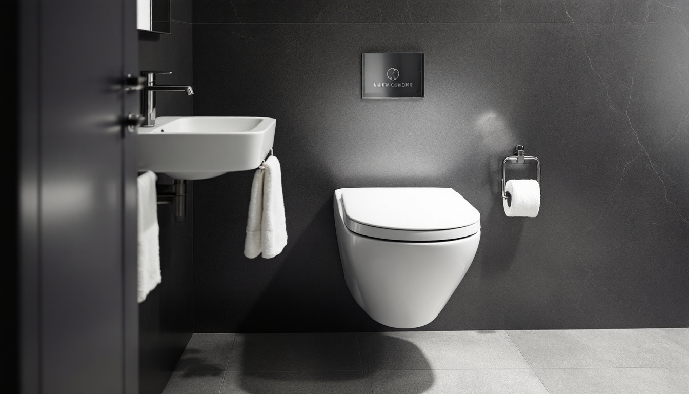 WC suspendu avec lave main : alliez design et économies d'eau