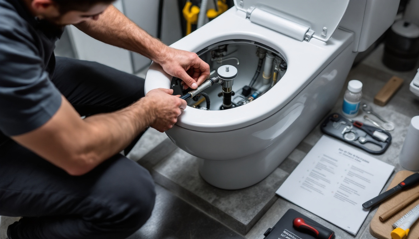 WC suspendu qui fuit : causes, réparations et conseils d'entretien