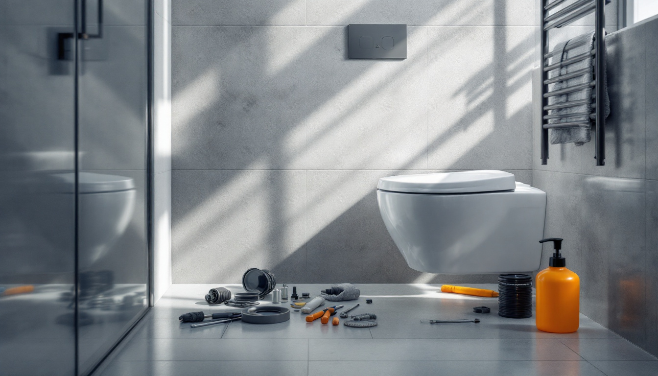 WC suspendu qui fuit : causes, réparations et conseils d'entretien