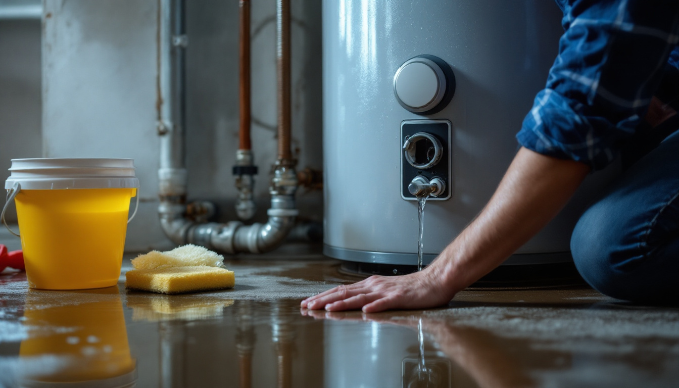 Chauffe-eau qui coule par le bas : causes et solutions à connaître