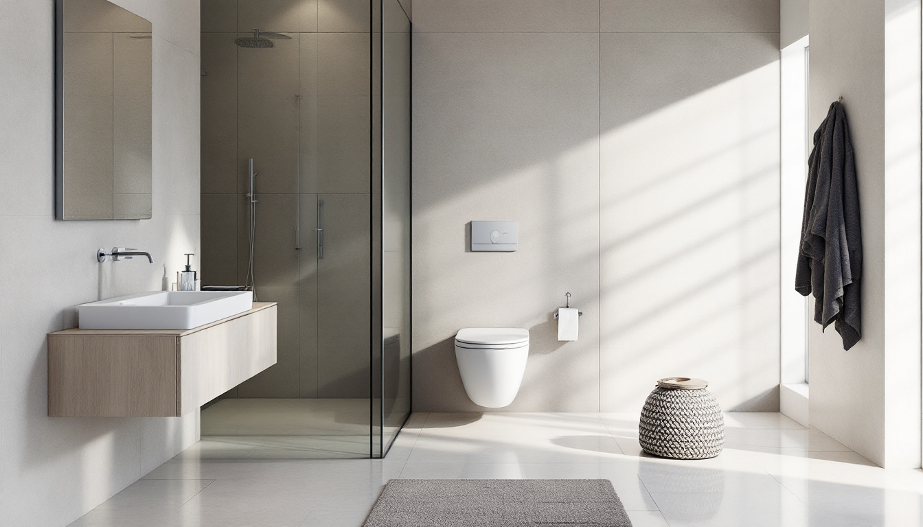 WC suspendu Geberit : installation facile et design moderne