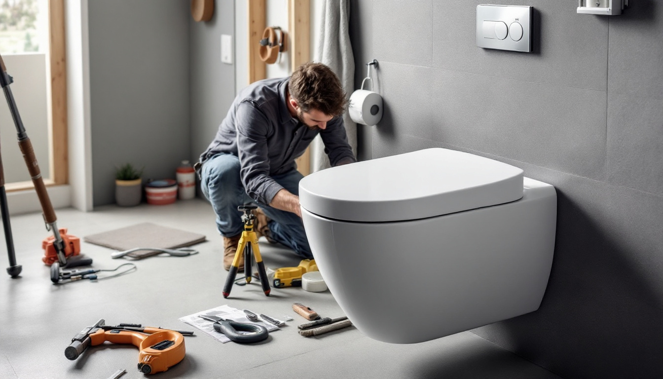 WC suspendu Geberit : installation facile et design moderne