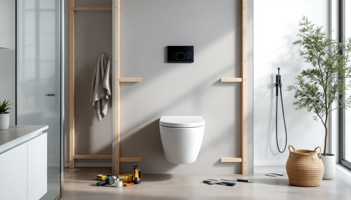 WC suspendu installation : étapes clés pour réussir votre projet