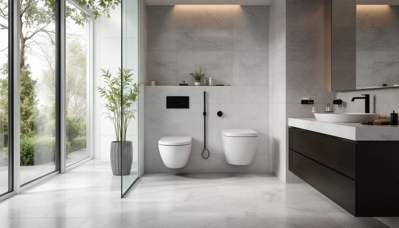 WC suspendu sans bride : design moderne et hygiène simplifiée
